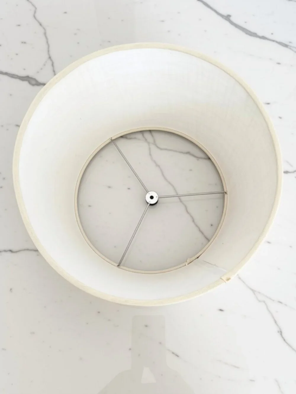 Flax Linen Drum Lamp Shade